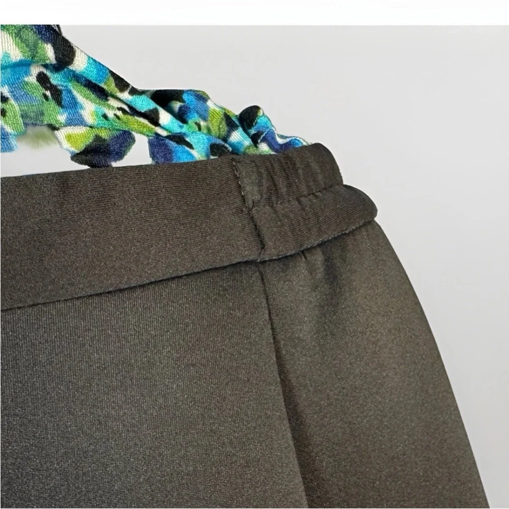 (12) TALLY TAYLOR Elegant & Extremely Well Made Black A-Line Skirt
